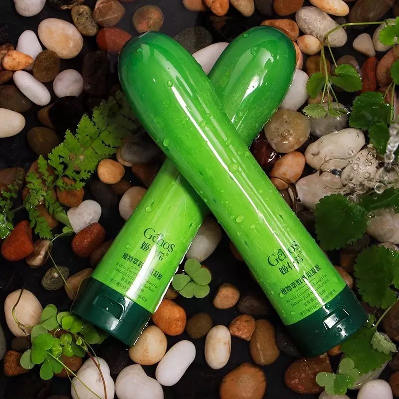 Aloe vera gelของแท แตงกวาเจลควบคุมนามันให้ความ ชุ่มชนเจลหลังจากออกแดดซ่อมแซมโลชั่นเจลว่านหางจระเข้อย