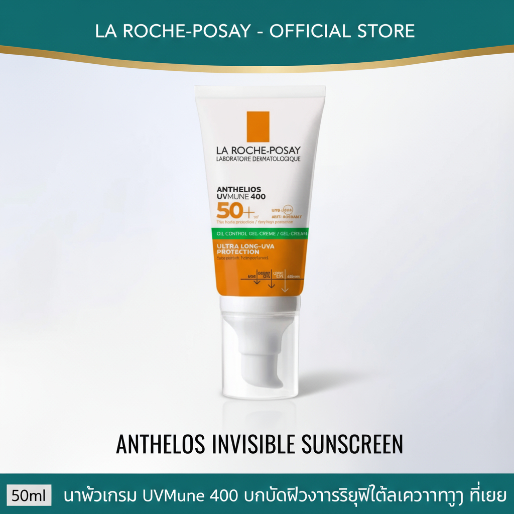 La Roche-Posay Anthelios Uvmune400 Fluid Oil Control Cream SPF50+ 50ml La Roche-Posay Sunscreen La R