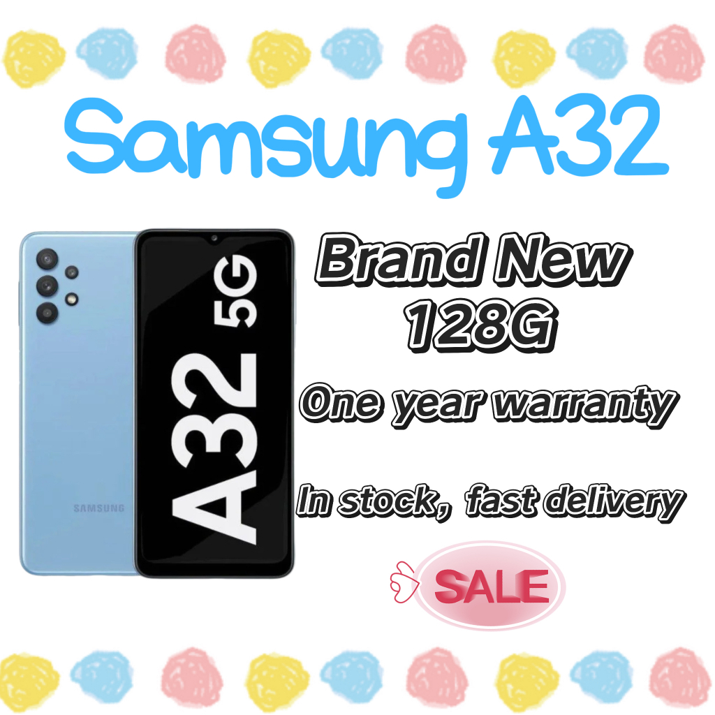 - ชุดเต็ม Samsung Galaxy A32 4G ใหม่ล่าสุด - สมาร์ทโฟน 128GB รับประกัน 12 เดือน ส่งในพื้นที่