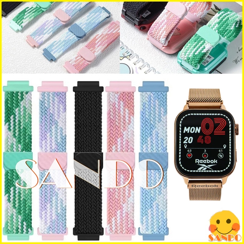 สาย Reebok Relay Lite 4.0 REEBOK ACTIVEFIT 2.0 REEBOK Rnome CHAMP CMV CHAMP CMT สายนาฬิกาแม่เหล็กยืด