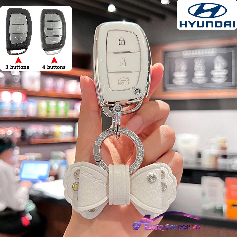 Hyundai i20/i10/Tucson Key Case Hyundai Stargazer/Elantra/Creta Key Cover Hyundai รถ Remote Key Case
