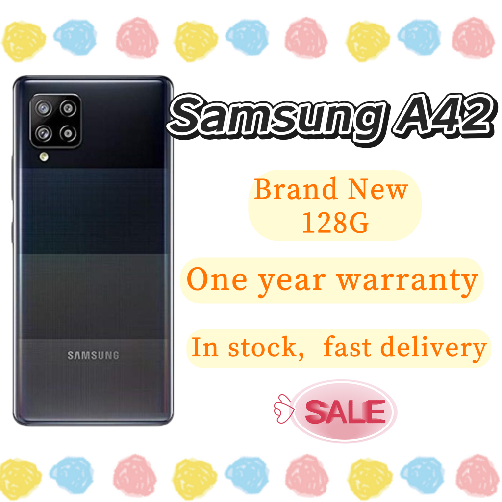 โทรศัพท์มือถือ Samsung Galaxy A42 5G - ใหม่ล่าสุด 6GB RAM 128GB ครบชุด รับประกัน 12 เดือน จัดส่งในพื