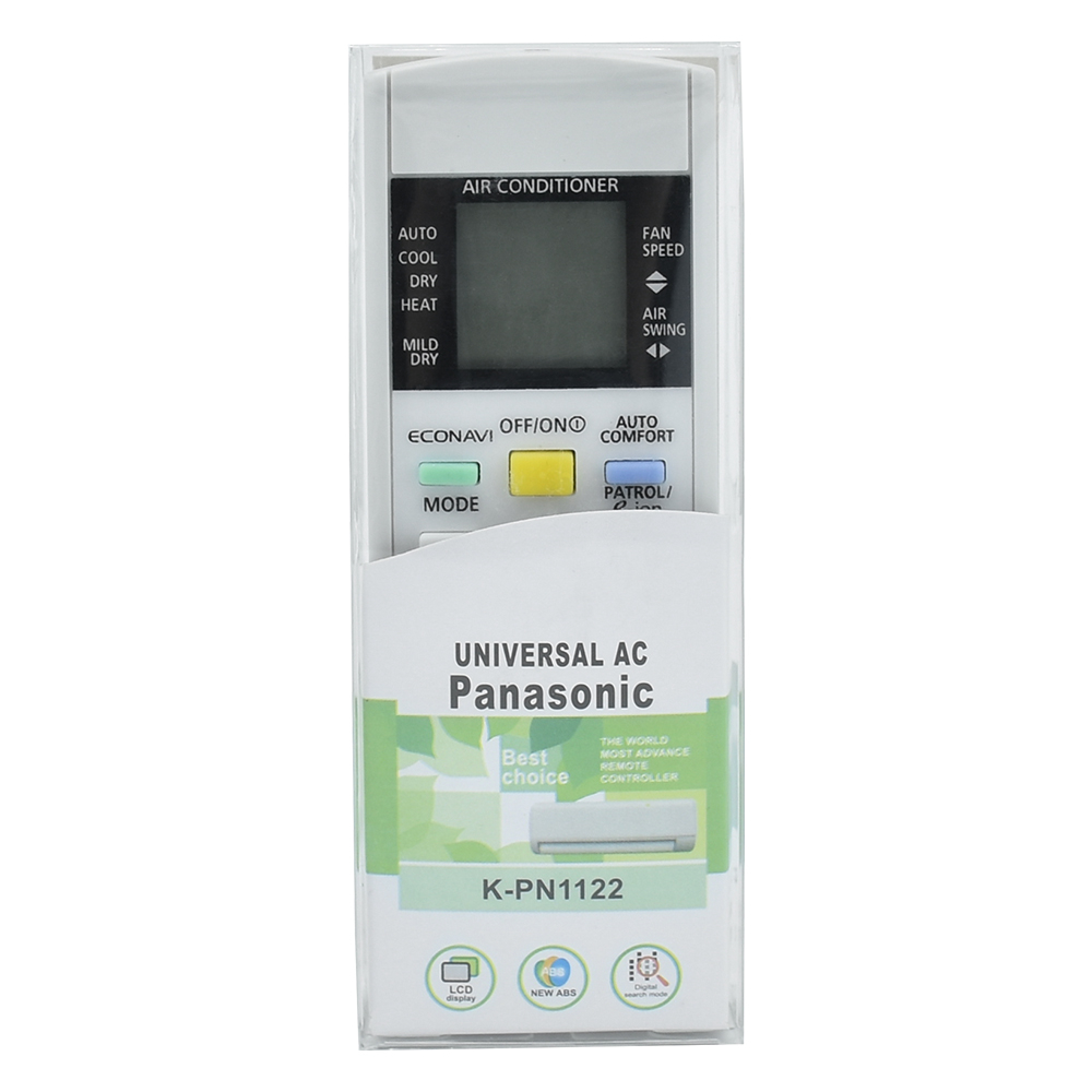 รีโมทแอร์ Panasonic K-PN1122 Universal ทุกรุ่น A75C3770 A75C4185 A75C2616 เหมาะสําหรับ:A75C2422A / A