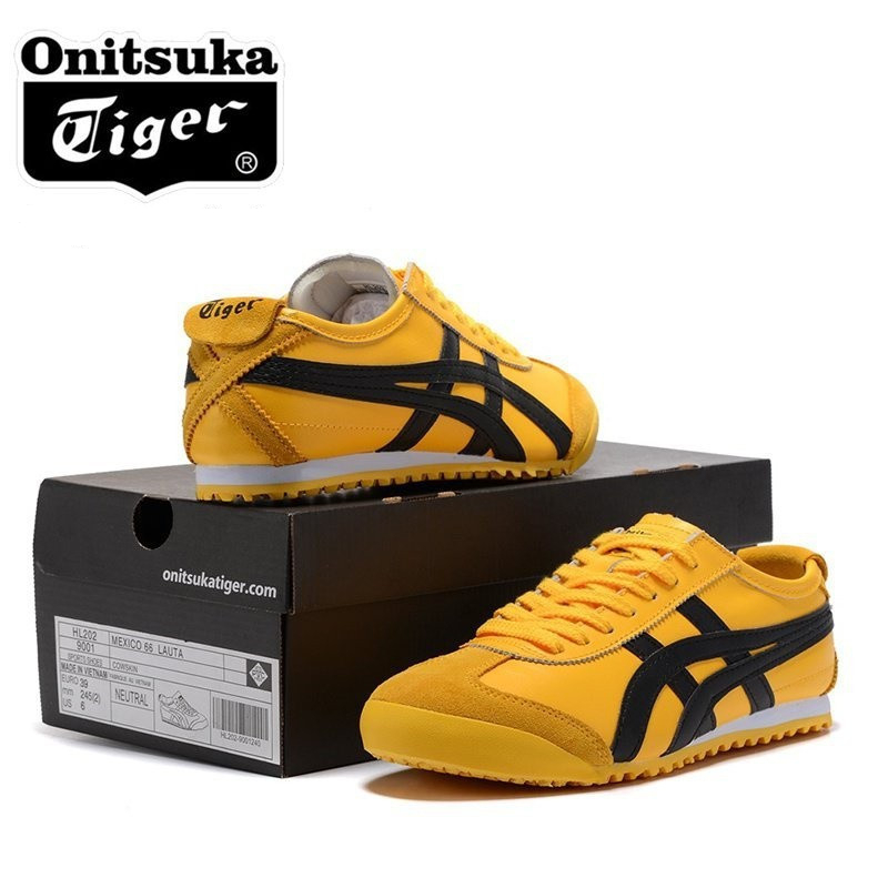 Onitsuka MEXICO 66 แฟชั่นรองเท้ากีฬาลําลองผู้ชายรองเท้ากีฬาผู้หญิงรองเท้าวิ่ง EXK0