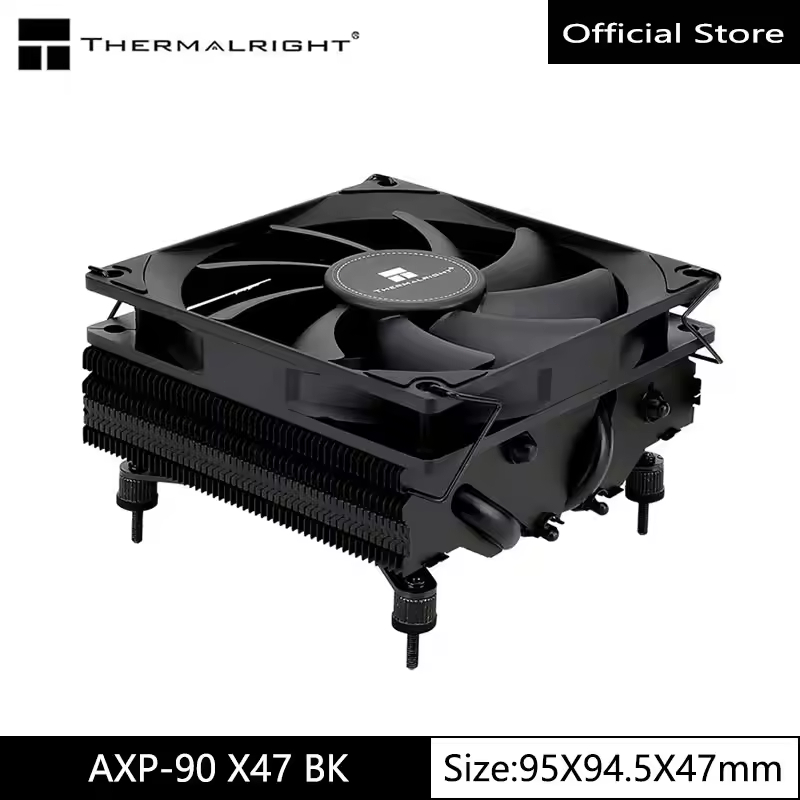 Thermalright HTPC/ITX Low Profile AXP90-X47 สีดํา /X47 FULL/X47 Cpu Cooler supports LGA1700/115X/120