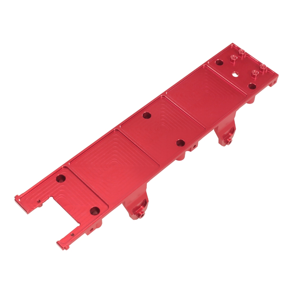 สําหรับ JJRC 1/18 C8823 UNIMOG หกล้อ Off Road รถโลหะ Tail Beam อัพเกรดด้านหลังช่องด้านหลังแชสซี 6WD 