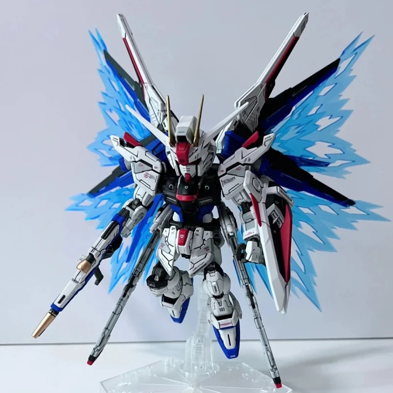 Mgsd Freedom Zgmf-X10a ประกอบตัวเลขการกระทําของเล่นเด็กสะสมตกแต่งของขวัญวงเล็บสติกเกอร์ของขวัญ