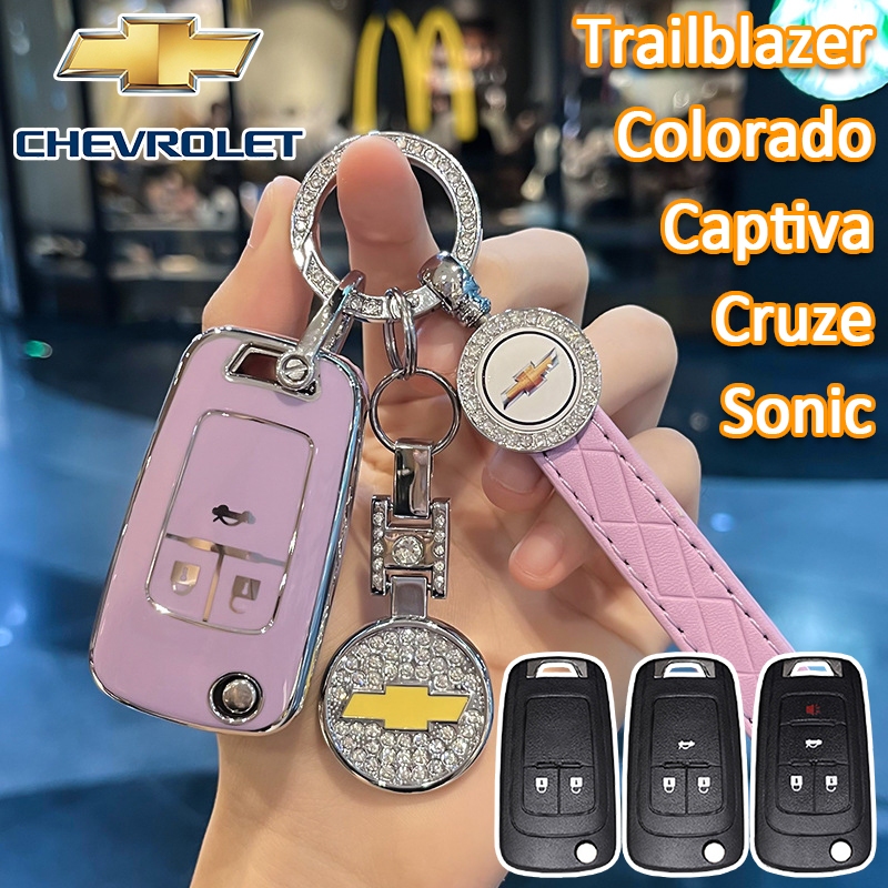 เคสกุญแจรีโมทรถยนต์ สําหรับ chevrolet captiva optra cruze colorado sonic trailblazer aveo