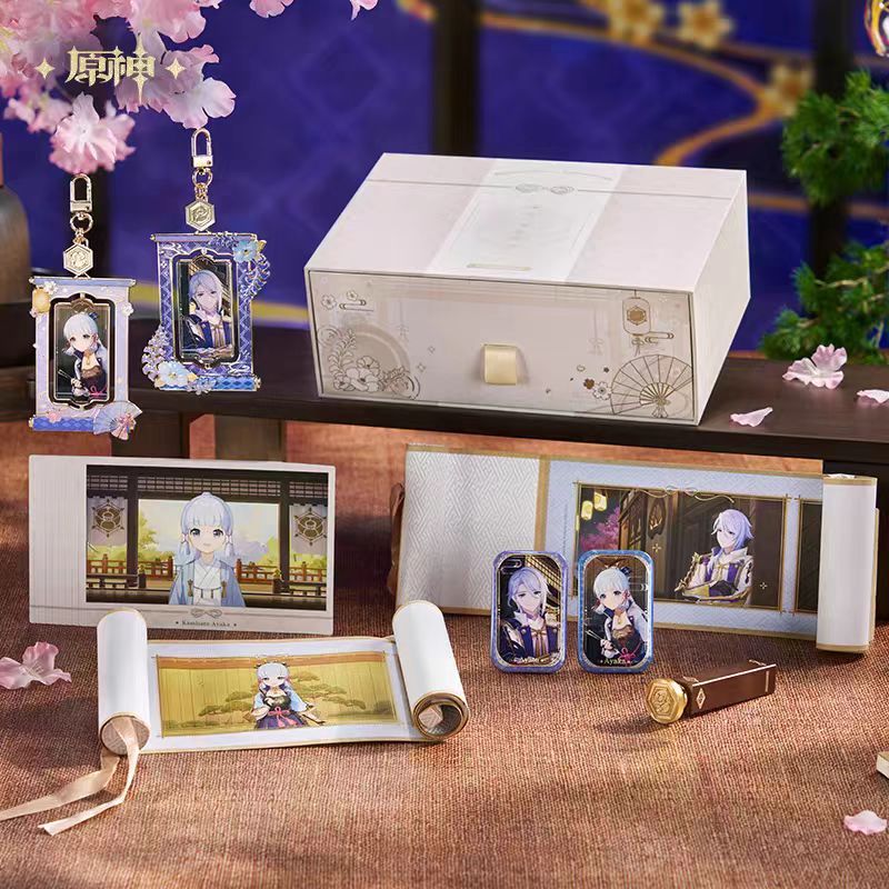 [Genshin] Kamisato Ayaka Fengchun Guardian กล่องของขวัญ Kamisato Ayato Kamisato Ayaka Yuanshen สินค้