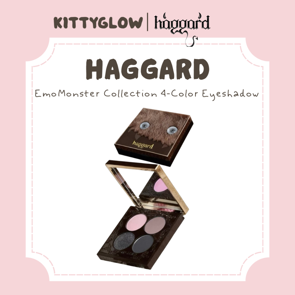 HAGGARD EmoMonster Collection อายแชโดว์ 4 สี