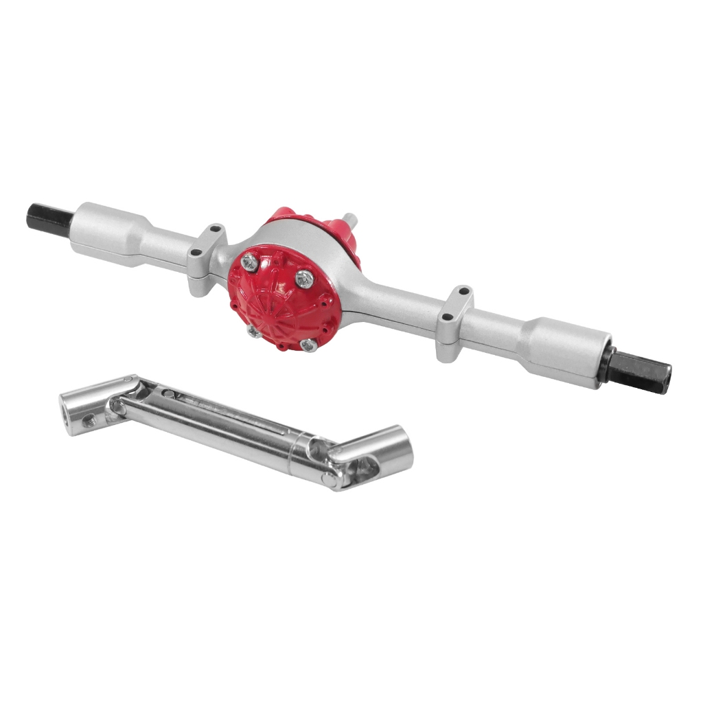 สําหรับ LDRC Pajero LD1297 LD1279 โลหะเพลาล้อหลังเพลาไดรฟ์อัพเกรดสะพานด้านหลังไดรฟ์ส่วนเพลา