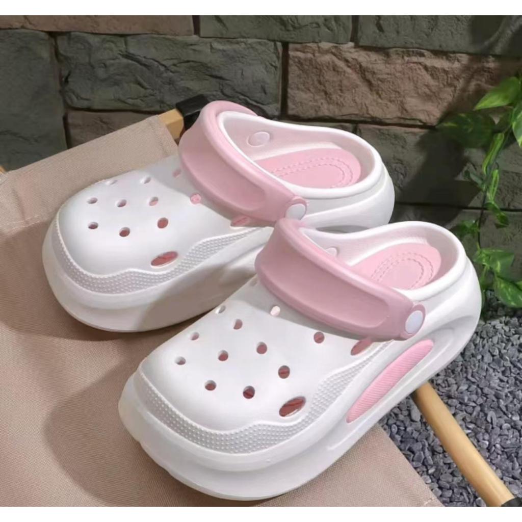 พื้นรองเท้าสำหรับรองเท้าแตะและรองเท้าชายหาด แบบกันลื่น กันน้ํา ทนทาน เหมาะสำหรับฤดูร้อนและสวมใส่กลางแจ้ง - รูปที่ 3