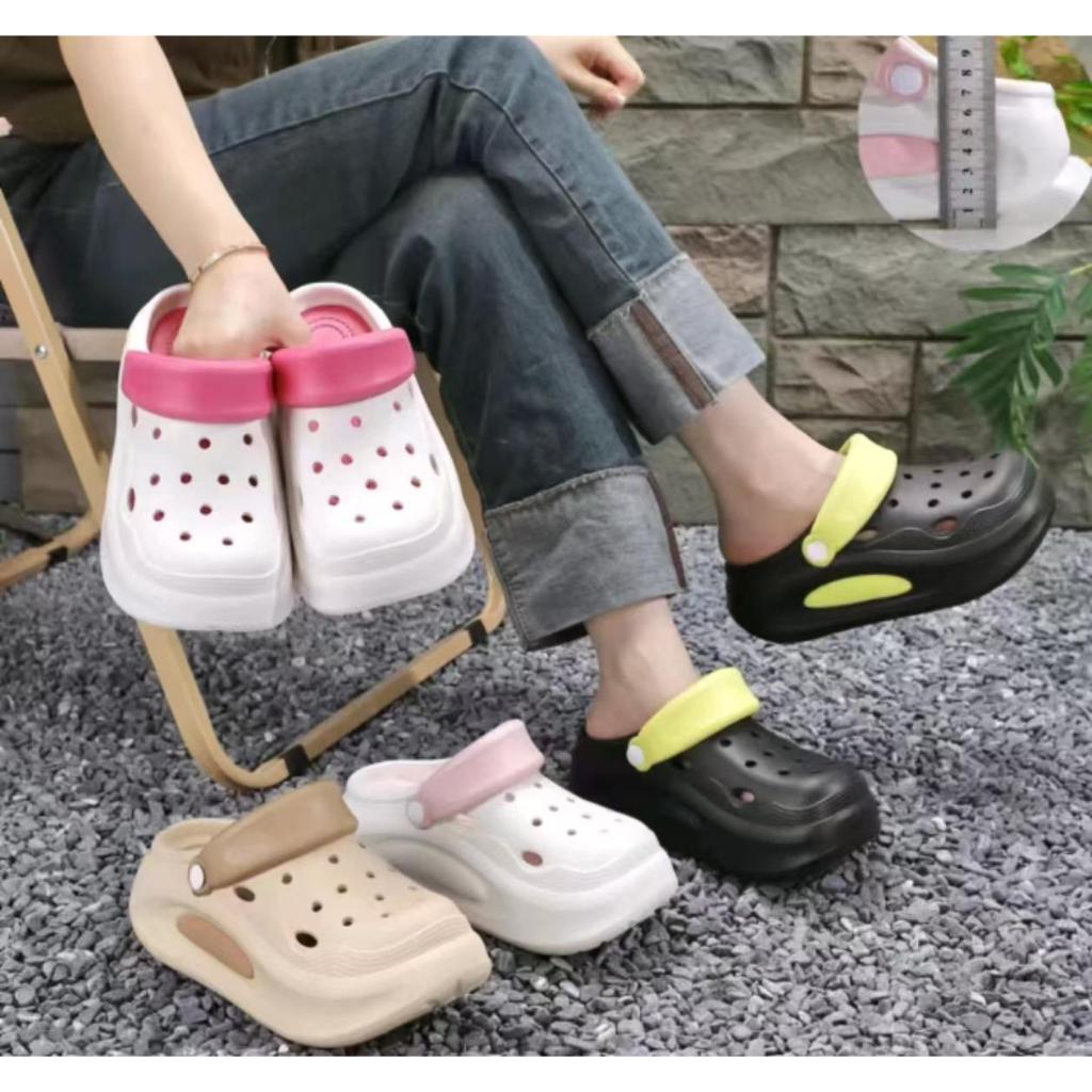 พื้นรองเท้าสำหรับรองเท้าแตะและรองเท้าชายหาด แบบกันลื่น กันน้ํา ทนทาน เหมาะสำหรับฤดูร้อนและสวมใส่กลางแจ้ง