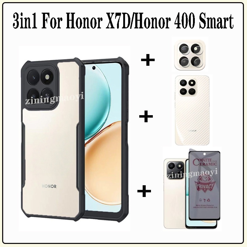 4in1 Honor X7D Anti-fall โทรศัพท์มือถือสําหรับ Honor Honor 400 สมาร์ท X6C X7C X8C X6B X7B X8B X6A X8