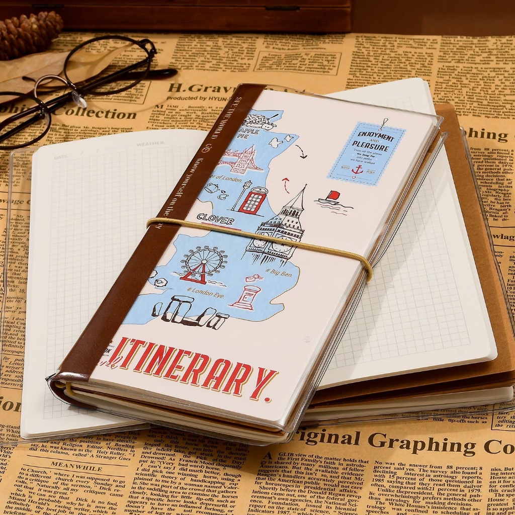 TN Travel Notebook M5 หนังสือแสตมป์มูลค่าสูงย้อนยุคยุโรป