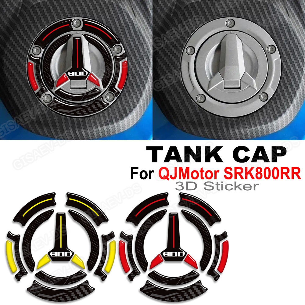 สําหรับ QJMotor QJ มอเตอร์ SRK800RR GSR800 อุปกรณ์เสริมรถจักรยานยนต์ Pad แก๊สการใช้ป้องกัน Decals Fa