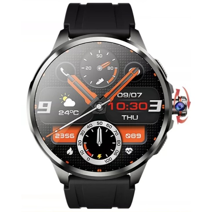 2026 Android สมาร์ทนาฬิกา H99 4G ซิมการ์ดสมาร์ทนาฬิกาโทรศัพท์ AMOLED หมุนกล้อง APP ดาวน์โหลด 2025 wi