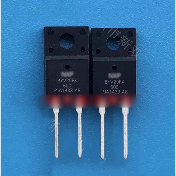 10 ชิ้น Original BYV29FX-600 TO-220F MOS ทรานซิสเตอร์ 600V 9A