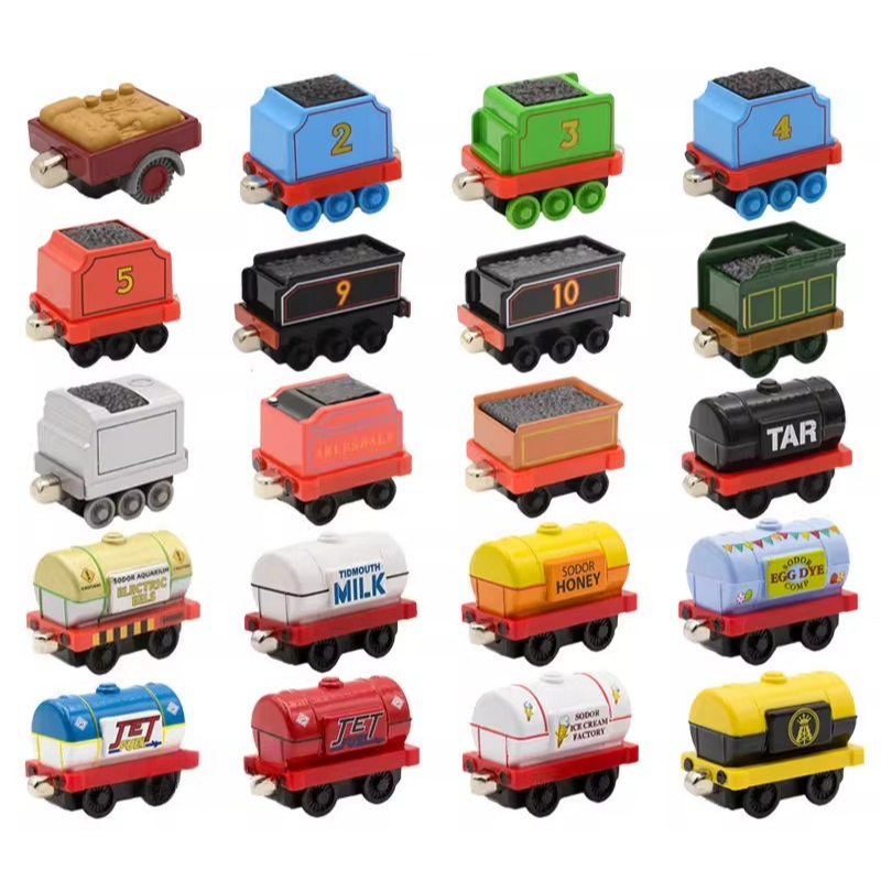 ช่องรถไฟขนาดเล็ก Thomas Rail Car ของเล่นเด็กโลหะผสม Magnetic Spencer Emily เลื่อนรถของเล่น