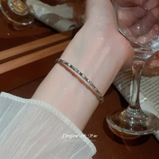 สร้อยข้อมือน้ำหนักเบานำเข้าจากไม้ไผ่เพทายยุโรปและอเมริกา ปลายเปิด เหมาะสำหรับการใช้งานหลากหลายโอกาส เป็นเครื่องประดับมือระดับไฮเอนด์