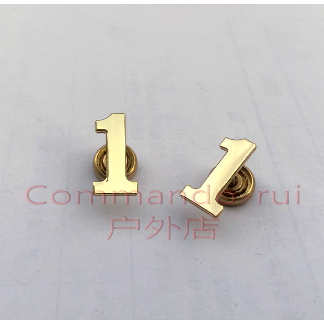 NewYork 1 1st Precinct ป้ายคอโลหะ