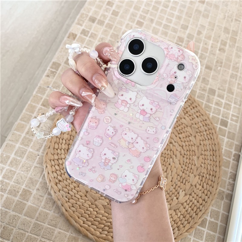 IPhone 17 Pro max 16 Pro max เคสโทรศัพท์กระบวนการ TPU ลายแมว