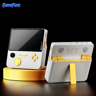 E5 แบบพกพาเกมคอนโซลประณีตลักษณะหน้าจอขนาดใหญ่ 2 ชั้นสามารถโค…