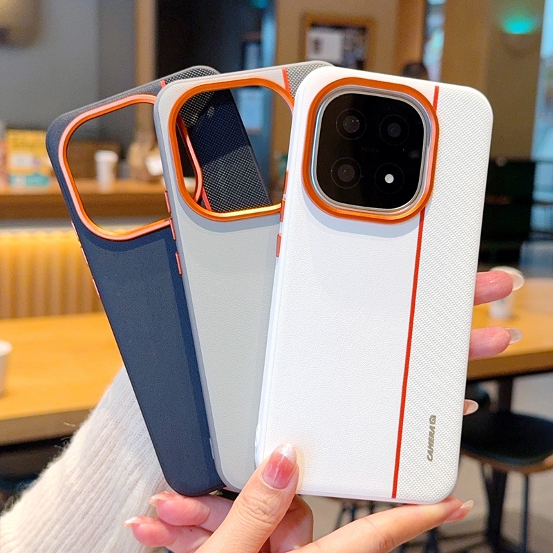 YUTANG Golden Armor Series Splicing Leather Hard Case สําหรับ iQOO 15 กันกระแทกฝาครอบป้องกัน