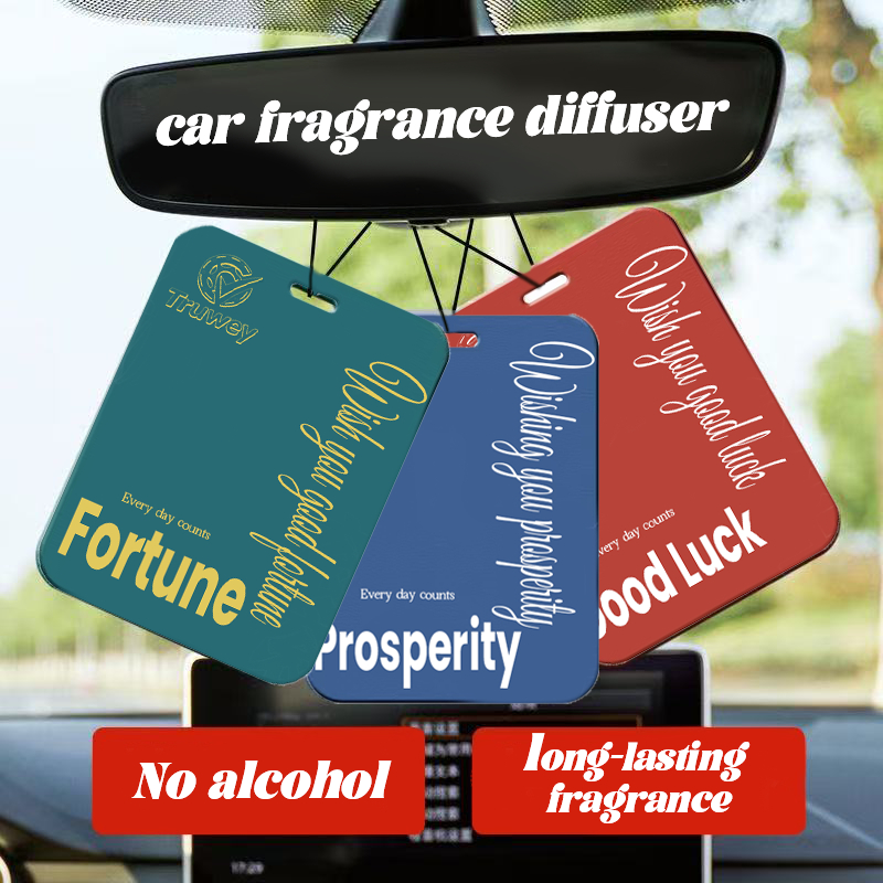 น้ำหอมรถยนต์ รถแขวน ดิฟฟิวเซอร์ อากาศสดชื่นแขวนบัตรน้ําหอมรถอากาศสดชื่นกลิ่นหอมน้ํามันน้ําหอมรถรถ อากาศ