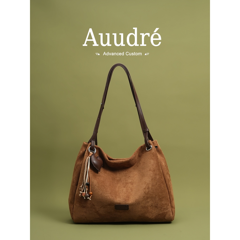 Auure حقيبة توت كروس ريترو كبيرة — صورة 4