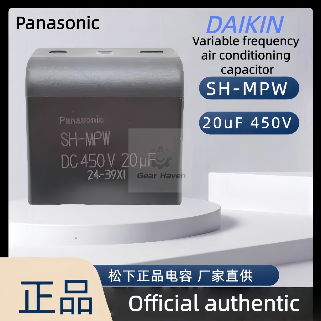 Panasonic SH-SPW 20UF 450V daikin คาปาซิเตอร์เครื่องปรับอากาศ SH-MPW 28mm