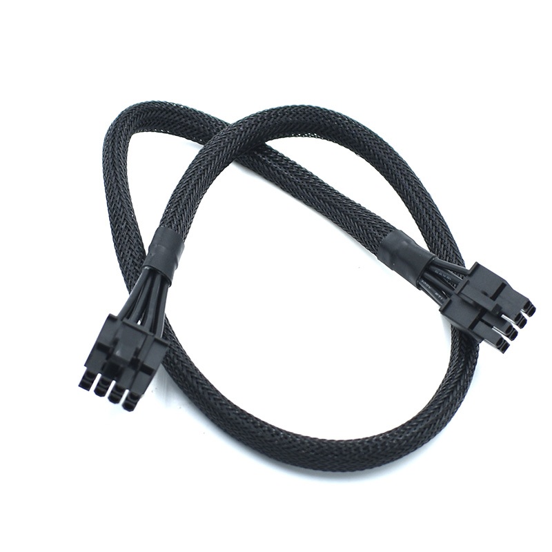 16/18AWG PSU PCIe 8 Pin พอร์ต PCIe 8 Pin (6+2) ชาย Power Sleeved สายสําหรับ ASUS ROG Thor/ STRIX/TUF