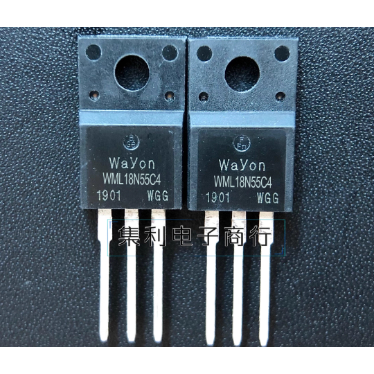 หลอดมอสมอส 5 ชิ้น WML18N55C4 WML36N60C4 WML25N65EM WML90R1K5S WML25N50C4 WML13N70EM