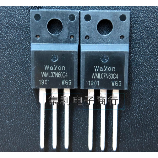 หลอดมอสมอส 5 ชิ้น WML07N60C4 WML08N60C4 WML28N55C4 WML14N60C4 WML10N60F2 WML10N65C4