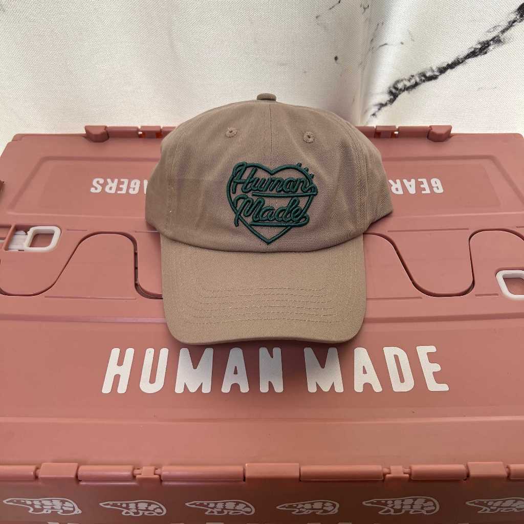 human made ลายหัวใจ จดหมายส่วนตัว สไตล์ฮิปฮอป ยูนิเซ็กซ์ กลางแจ้ง หมวกเบสบอล - รูปที่ 2