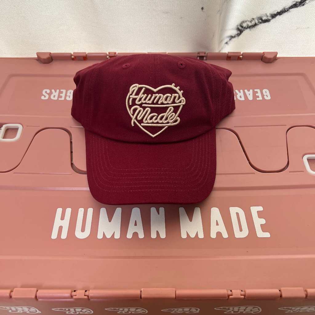human made ลายหัวใจ จดหมายส่วนตัว สไตล์ฮิปฮอป ยูนิเซ็กซ์ กลางแจ้ง หมวกเบสบอล - รูปที่ 3