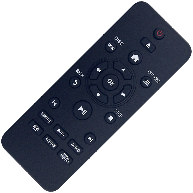 RC-57221 รีโมทคอนโทรลเข้ากันได้กับเครื่องเล่น DVD Philips DVP3005/78 DVP2880/55 DVP3864K DVP3868G DV