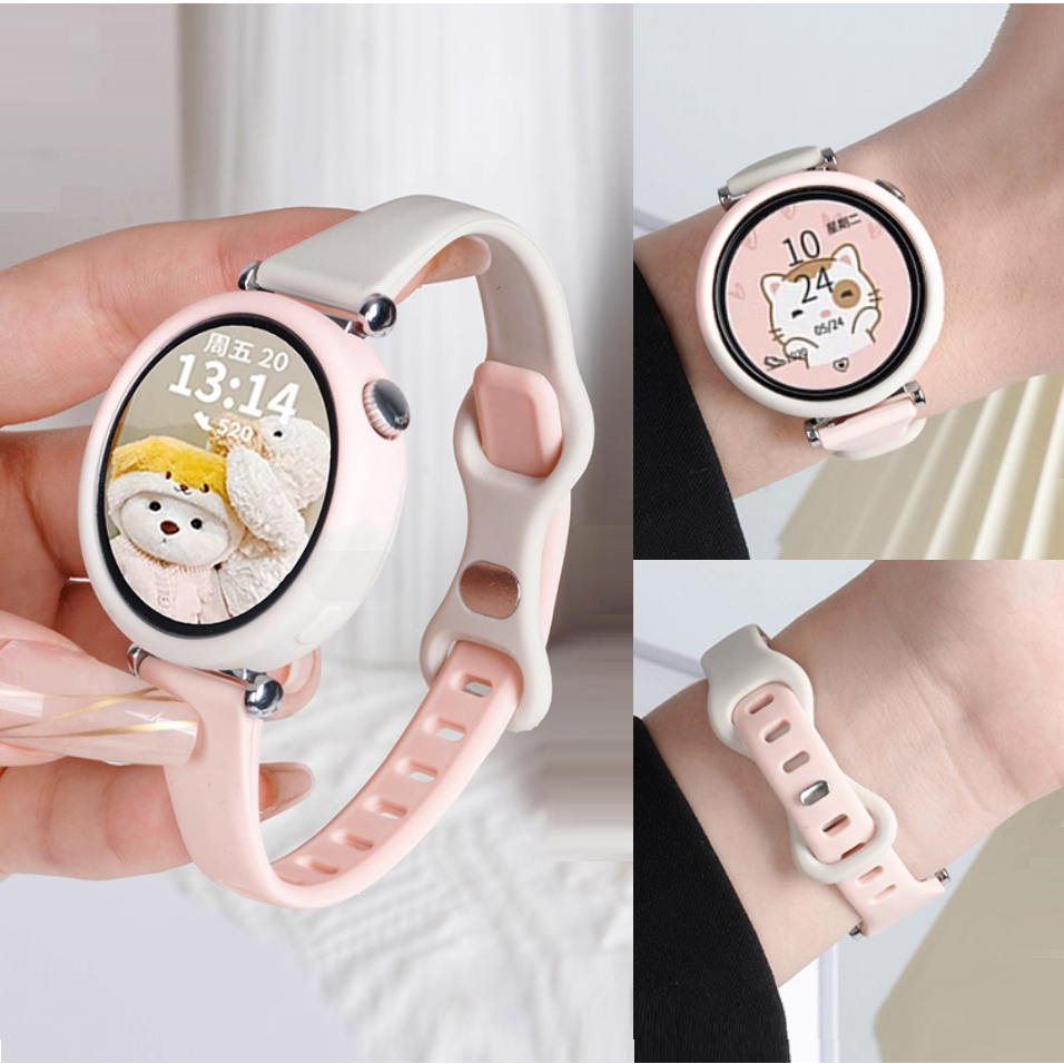 Slim Strap Case For Huawei Watch GT 6 สาย Huawei Watch GT 5 Strap Silicone Huawei Watch GT 4 สาย Hua