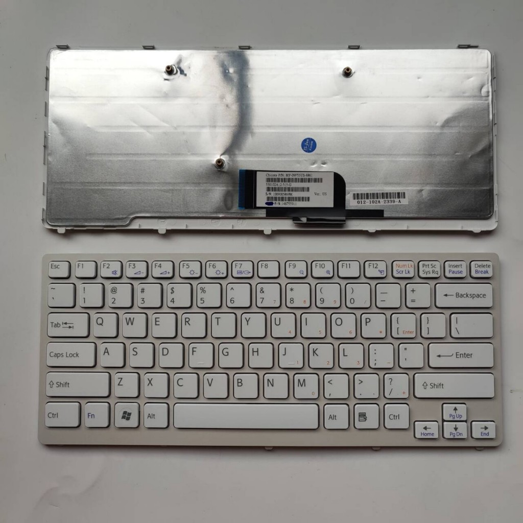 แป้นพิมพ์แล็ปท็อป US Layout สําหรับ Sony CW VPC-CW VGN-CW CW28EC CW2S3C