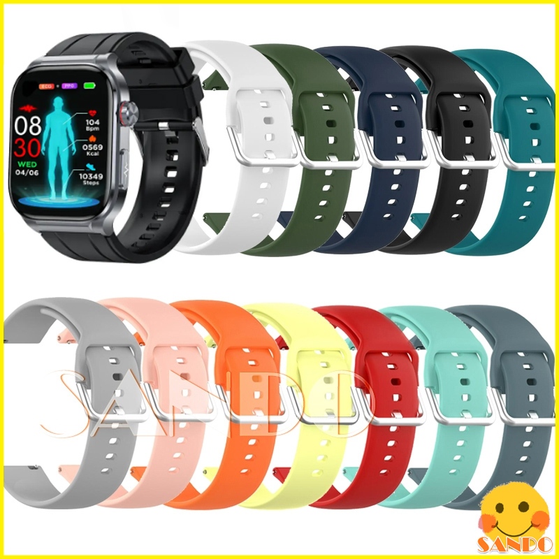 สาย PureHealth Life HR5S PH Life HR5S Hcare Plus 5 สายรัดซิลิโคนอ่อนนุ่ม สาย  PureHealth Life Hr6 na