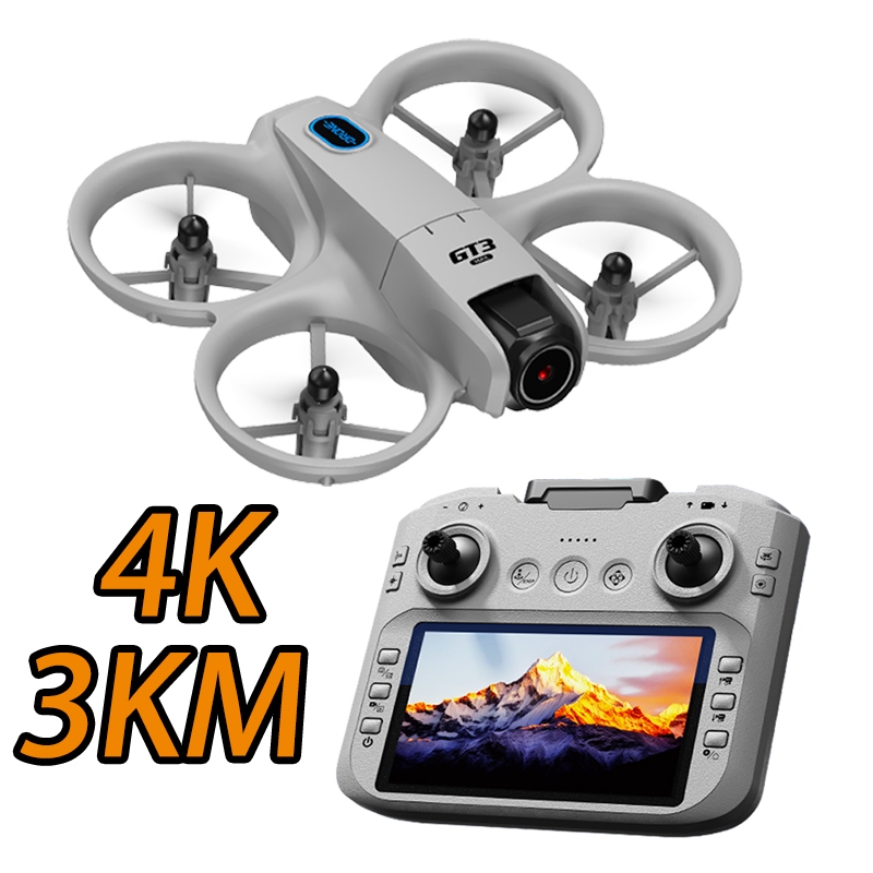 โดรน/โดรน DRONE 6K กล้องคู่ HD ระดับมืออาชีพ พร้อมหน้าจอ/โดรน