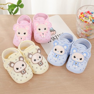 รองเท้าเด็กวัยหัดเดิน 0-1 ปี พื้นยางอ่อนนุ่ม ตาข่ายระบายอากา…