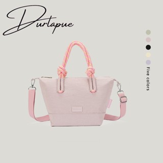 Durlapue-กระเป๋าโท้ตหูหิ้วเบาๆ ใช้งานได้หลากหลาย พร้อมสายสะพ…