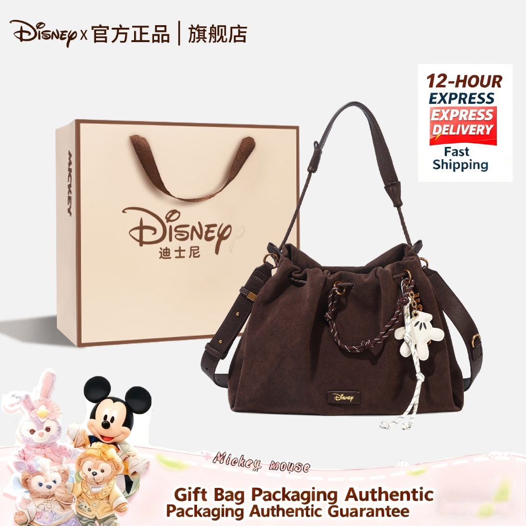 Disney Tote Bag Women Style 2025 New Style Large Capacity Commuter Messenger Bag Girlfriend Birthday Gift Girl