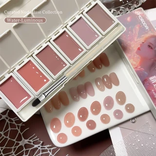 MORDDA ชุดยาทาเล็บสีนู้ด 6 สี ติดทนนาน เหมาะสำหรับใช้ที่ร้านและในชีวิตประจำวัน
