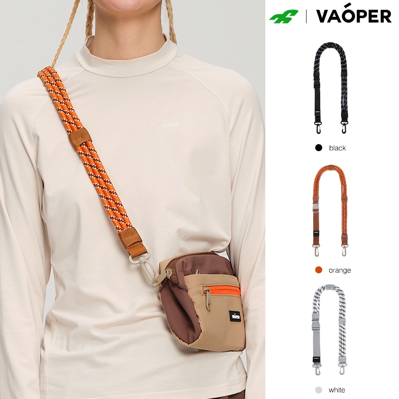 VAOPER เชือกปีนเขาอเนกประสงค์ และสายสะพายไหล่เดี่ยว ทนทาน สำหรับกลางแจ้ง A052