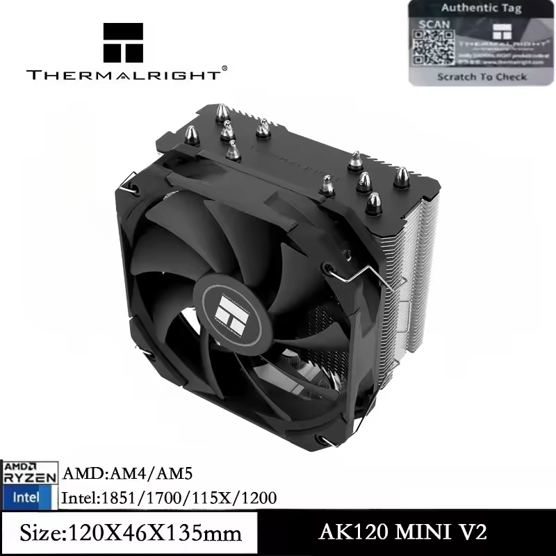 Thermalright Assassin King 120 Mini V2 CPU Air Cooler AK120 MINI V2/MINI WHITE ARGB V3 Cpu Cooler
