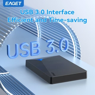 EAGET G20 5Gbps ฮาร์ดไดรฟ์ภายนอกแบบพกพาความเร็วสูงสําหรับพีซีเดสก์ท็อปและแล็ปท็อปและโทรศัพท์ (250GB/320GB/500GB/1TB)
