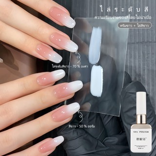 [ANNIES] มิลค์ไวท์ใสมิลค์กี้สีขาวยาทาเล็บกาวรูปแบบใหม่ยอดนิย…