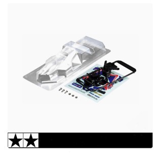 Tamiya ขับเคลื่อนสี่ล้อรุ่นแรก Lightning Strike โปร่งใส Soft Shell Lightning Strike Shell 15502